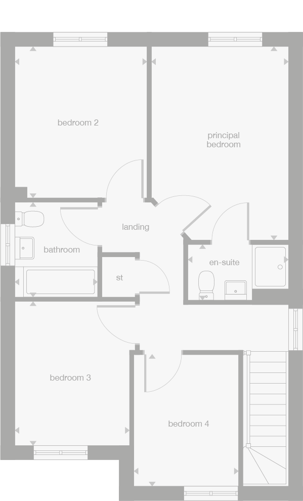 2D floor plan