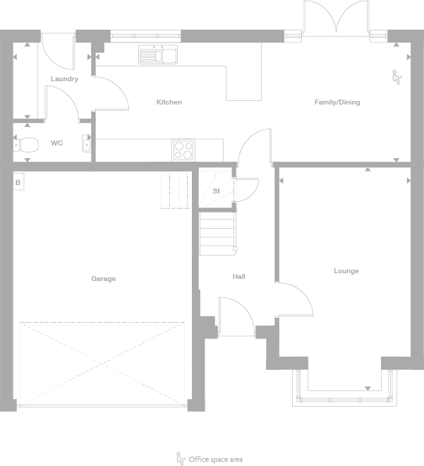 2D floor plan