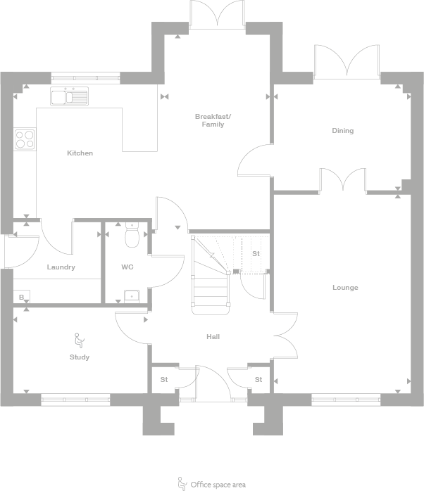 2D floor plan
