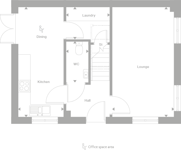 2D floor plan