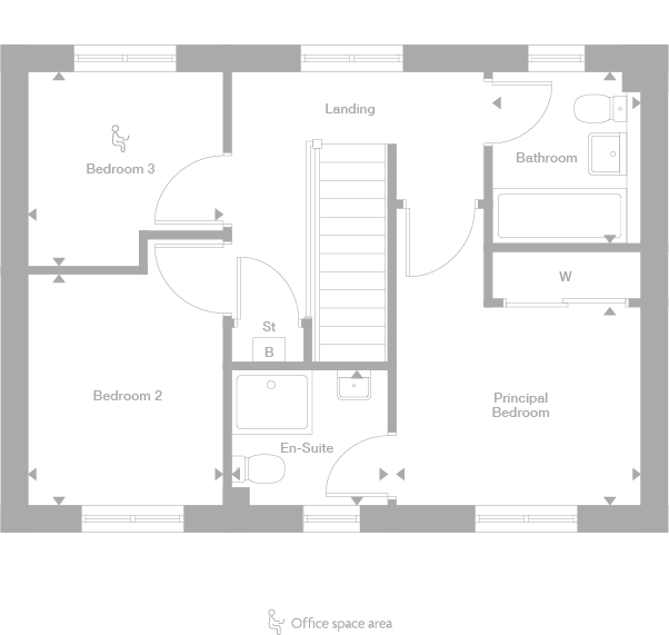 2D floor plan