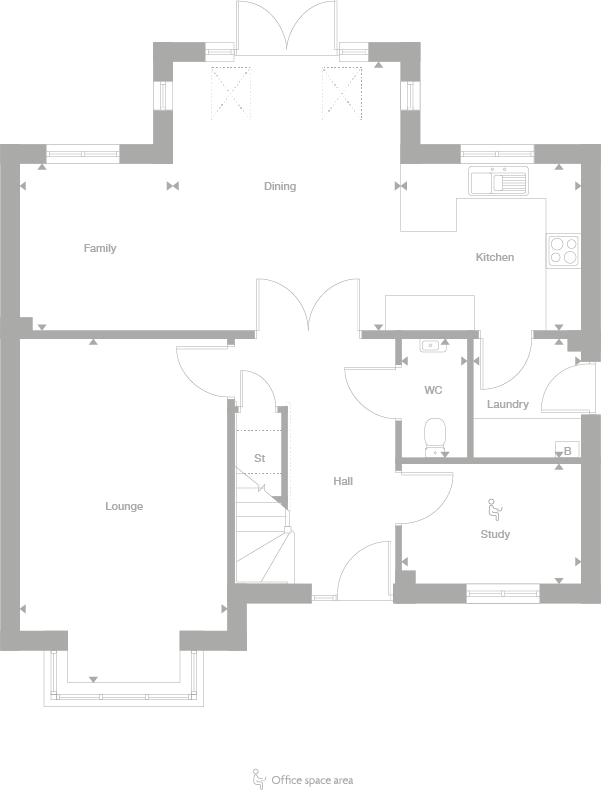 2D floor plan