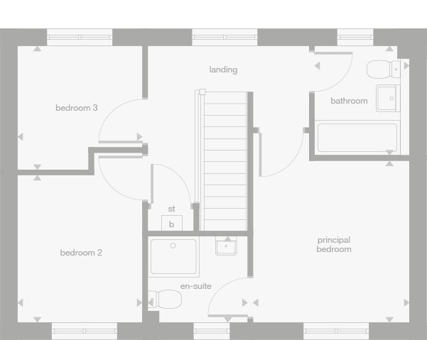 2D floor plan