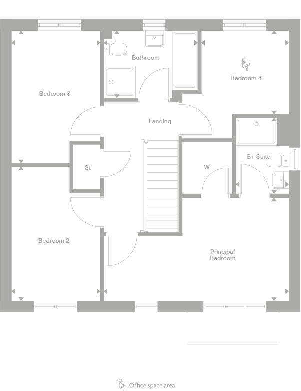 2D floor plan