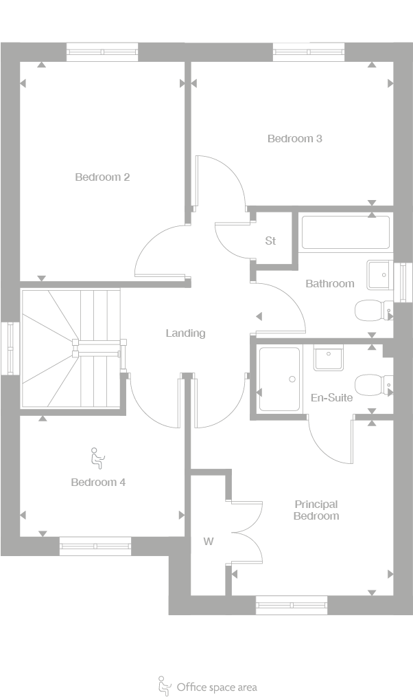 2D floor plan