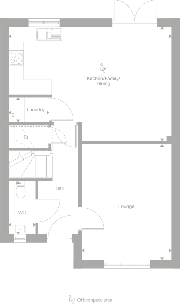 2D floor plan