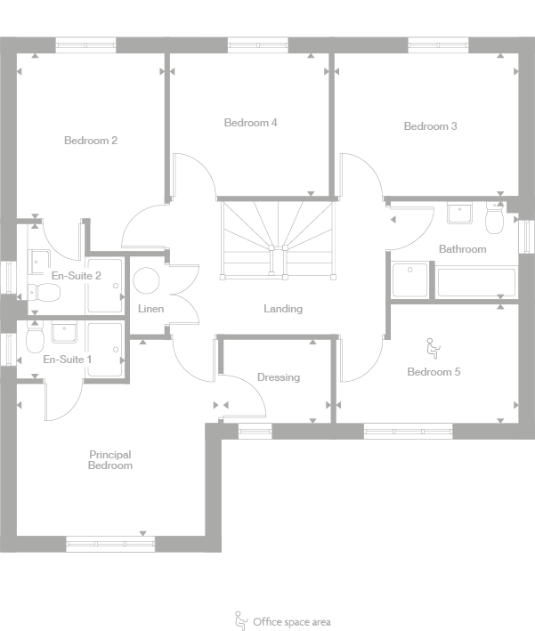 2D floor plan