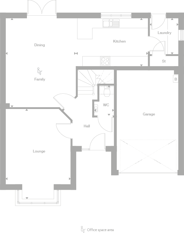 2D floor plan