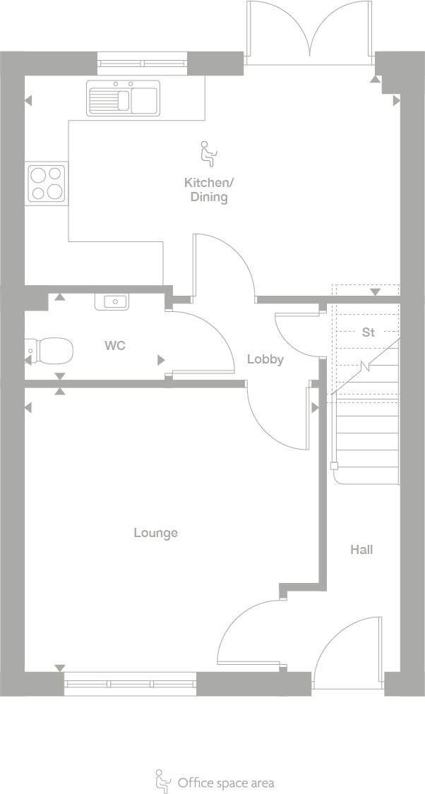 2D floor plan
