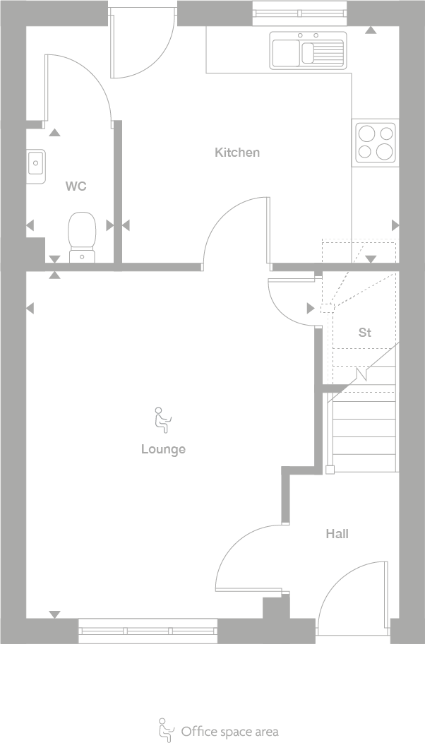 2D floor plan