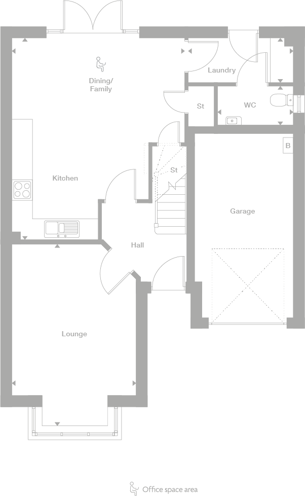 2D floor plan