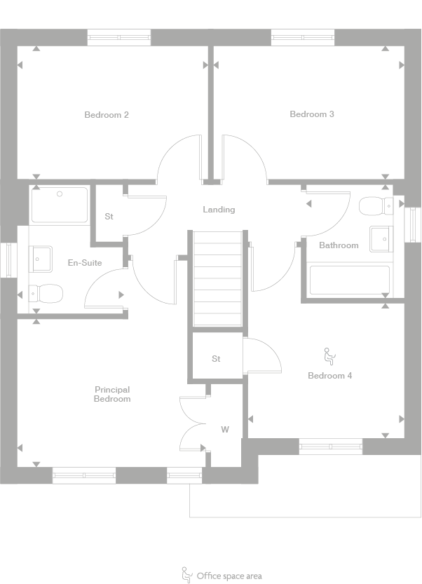 2D floor plan