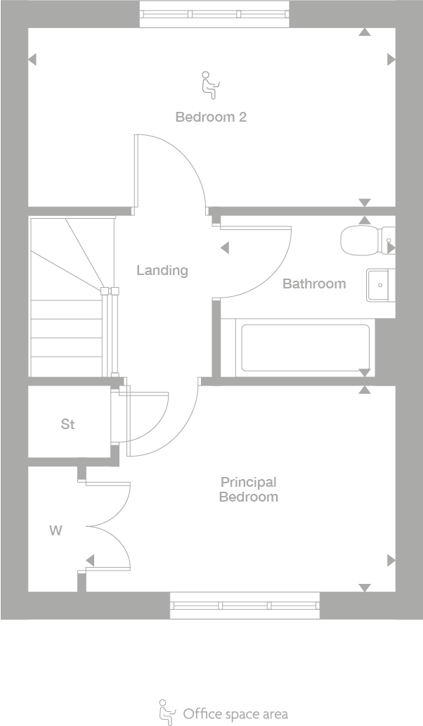 2D floor plan