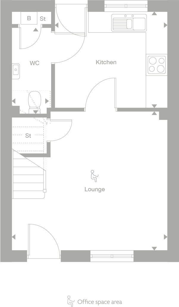 2D floor plan