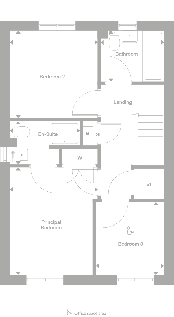 2D floor plan