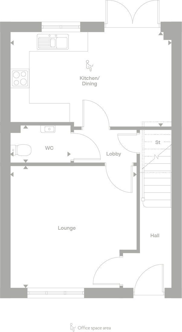 2D floor plan