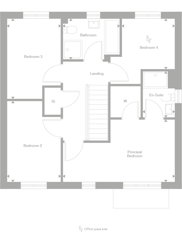 2D floor plan