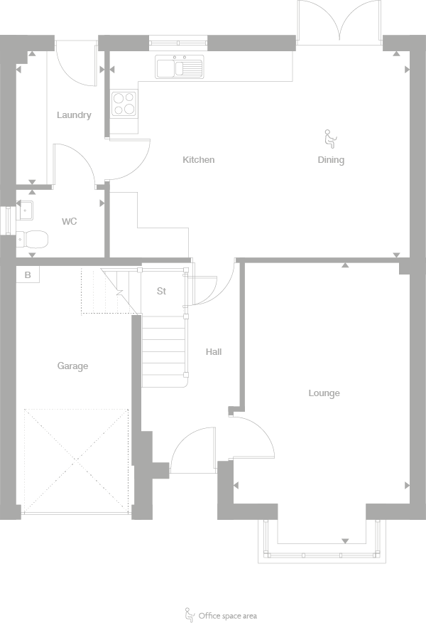 2D floor plan