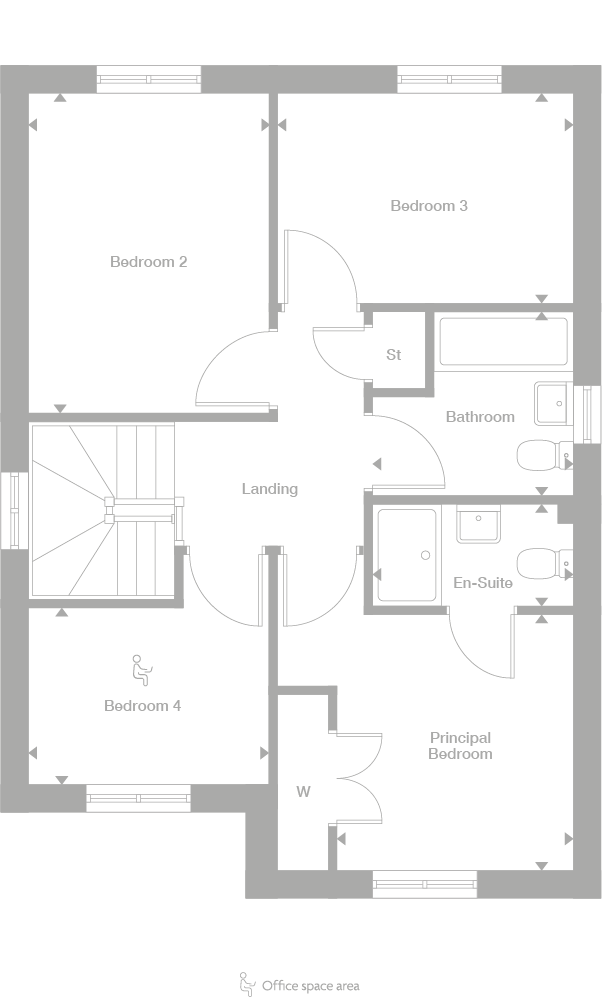 2D floor plan