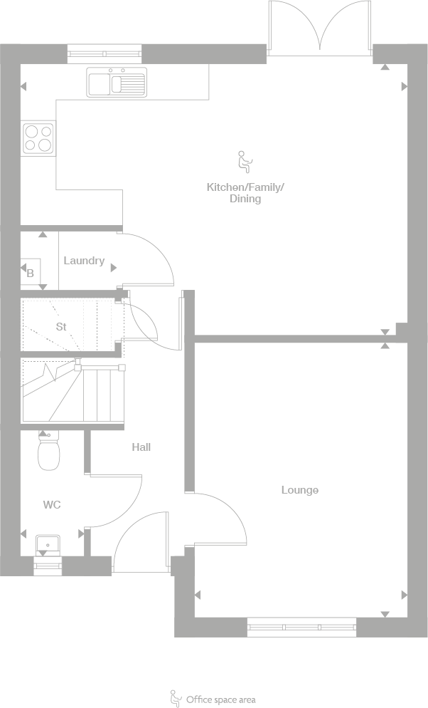 2D floor plan