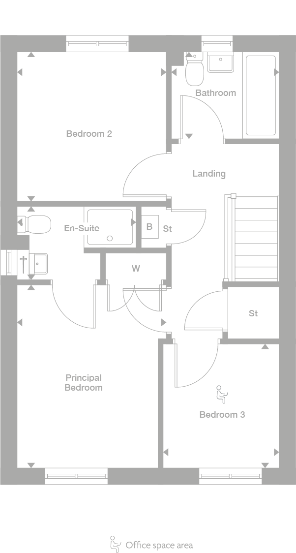 2D floor plan