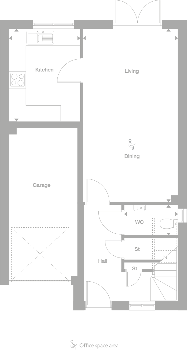 2D floor plan