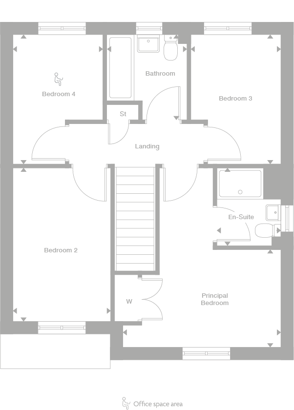2D floor plan