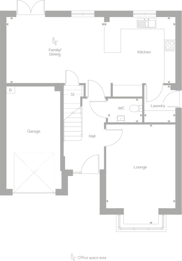 2D floor plan