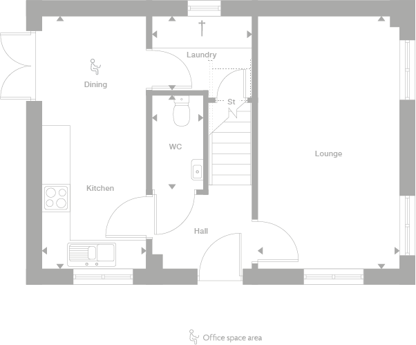 2D floor plan