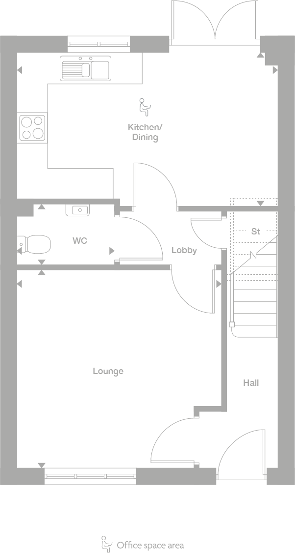 2D floor plan