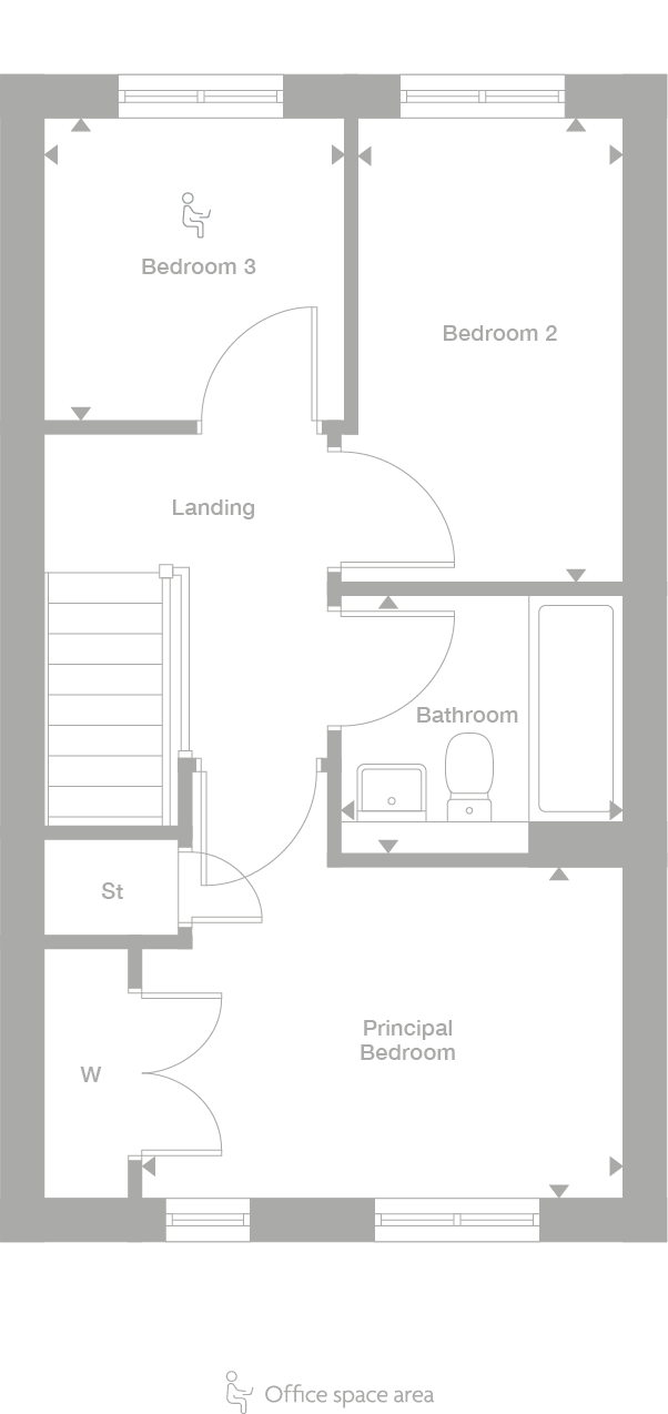 2D floor plan
