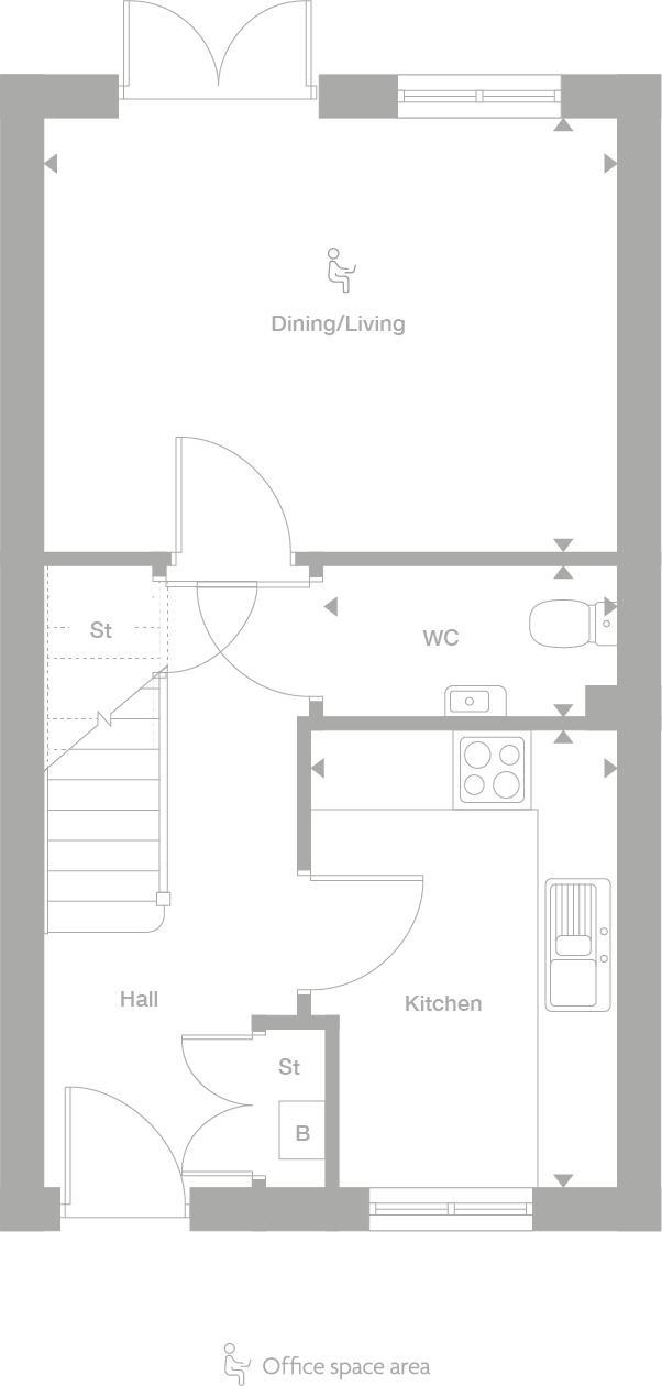 2D floor plan