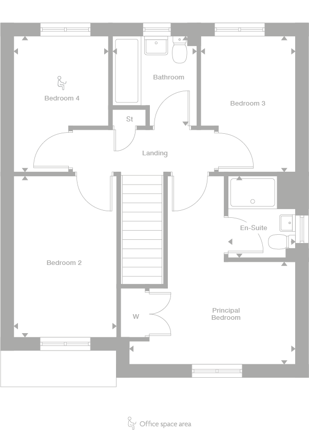 2D floor plan