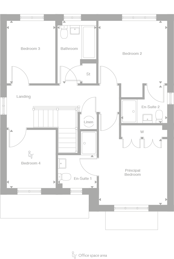 2D floor plan