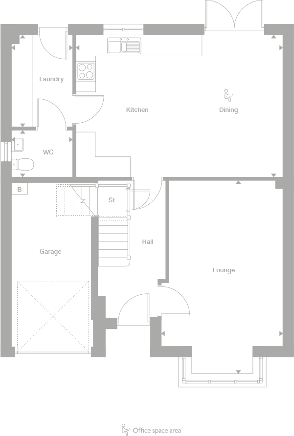 2D floor plan