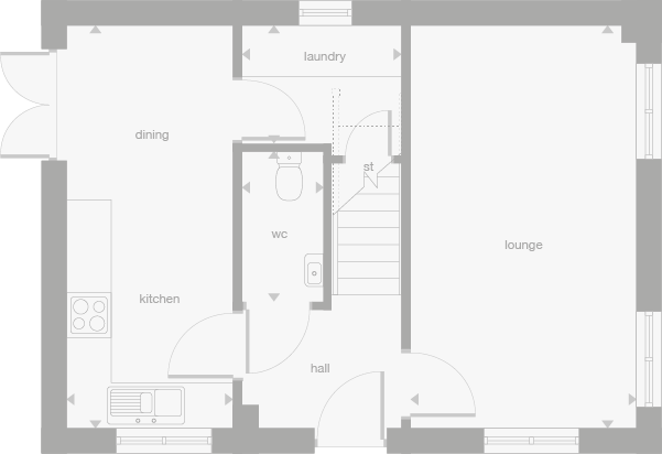 2D floor plan