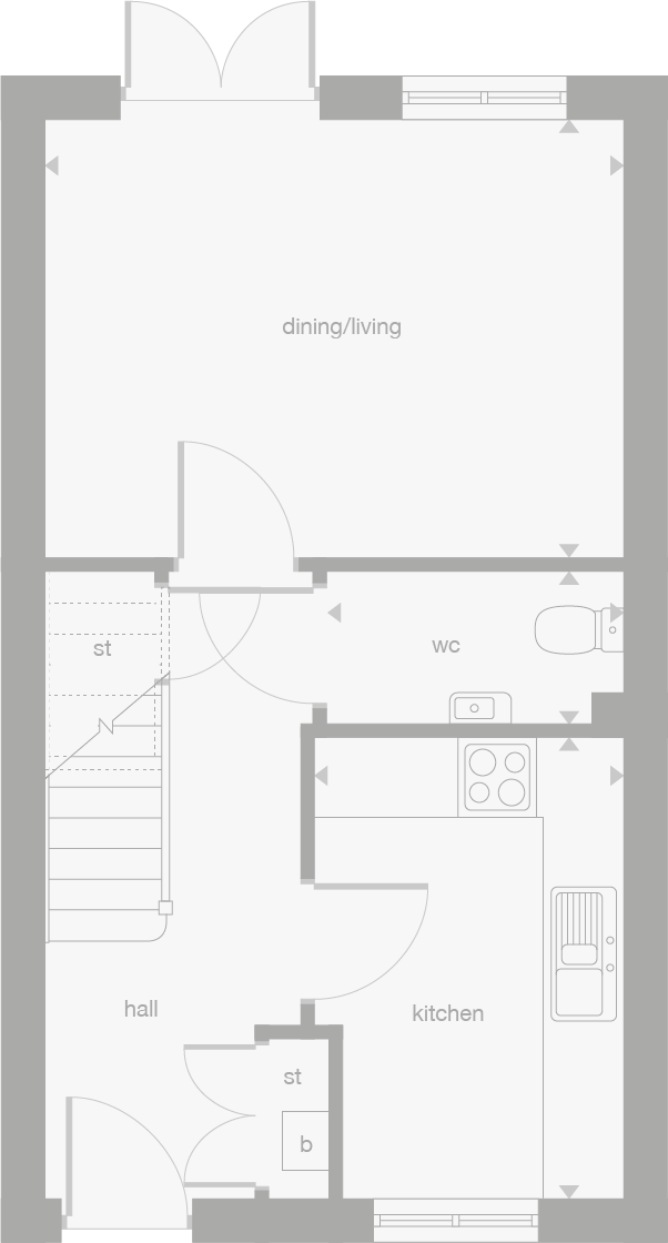2D floor plan