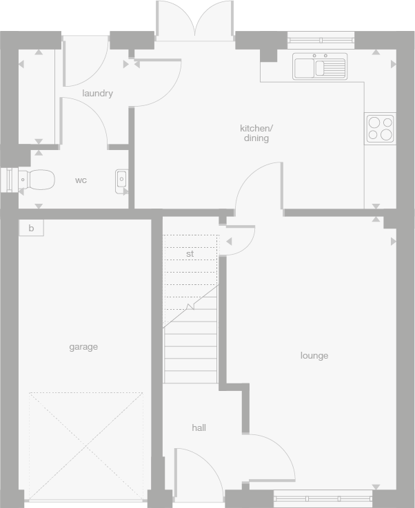 2D floor plan