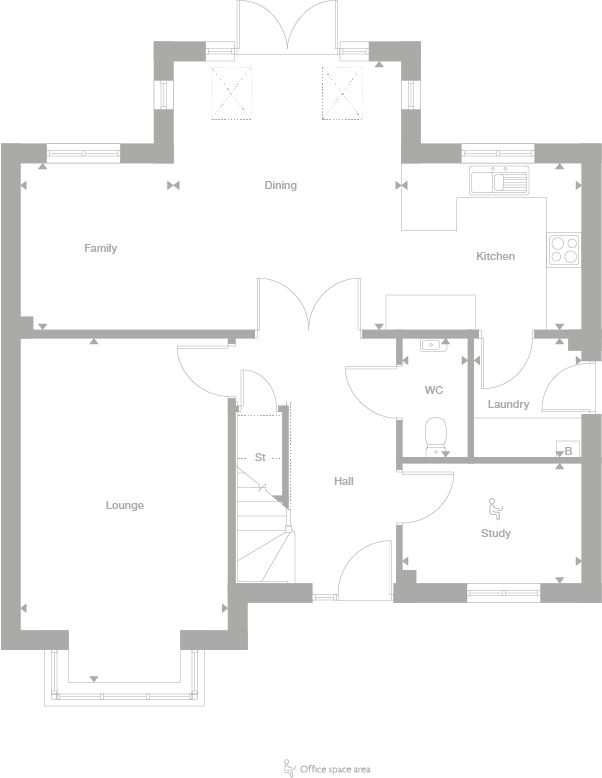 2D floor plan