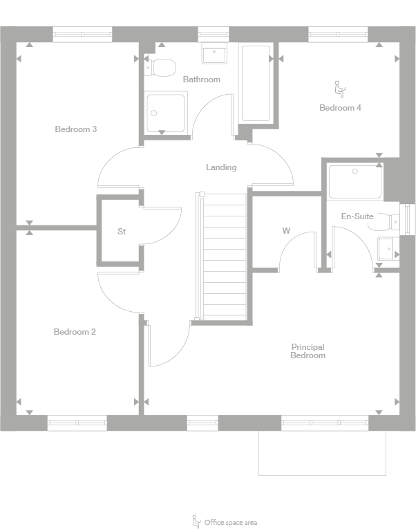 2D floor plan