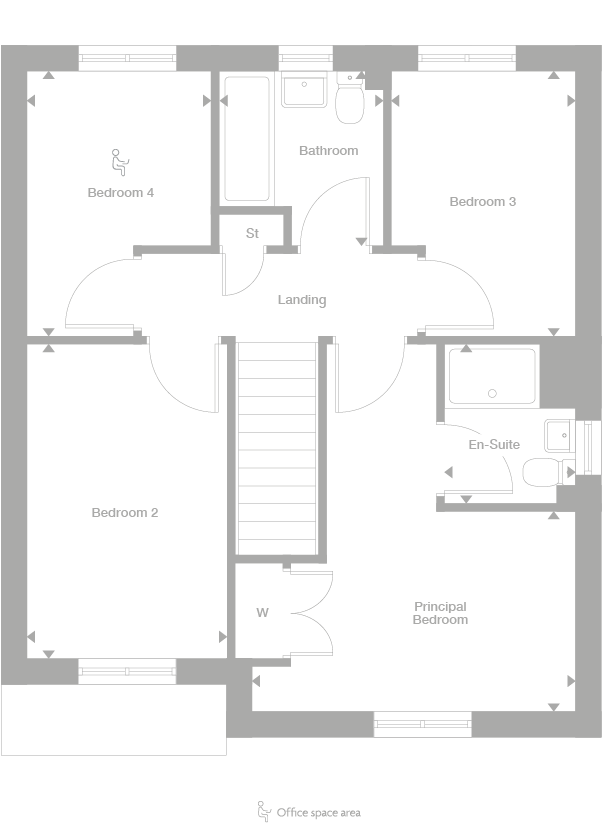 2D floor plan