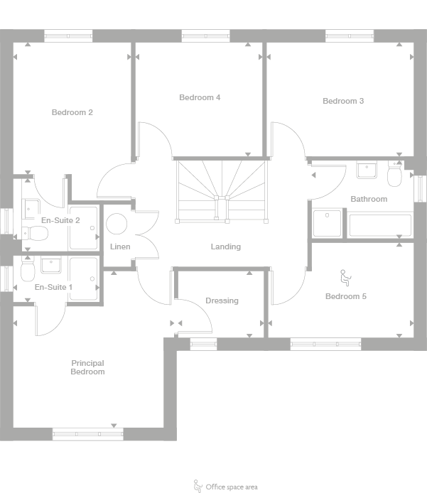 2D floor plan