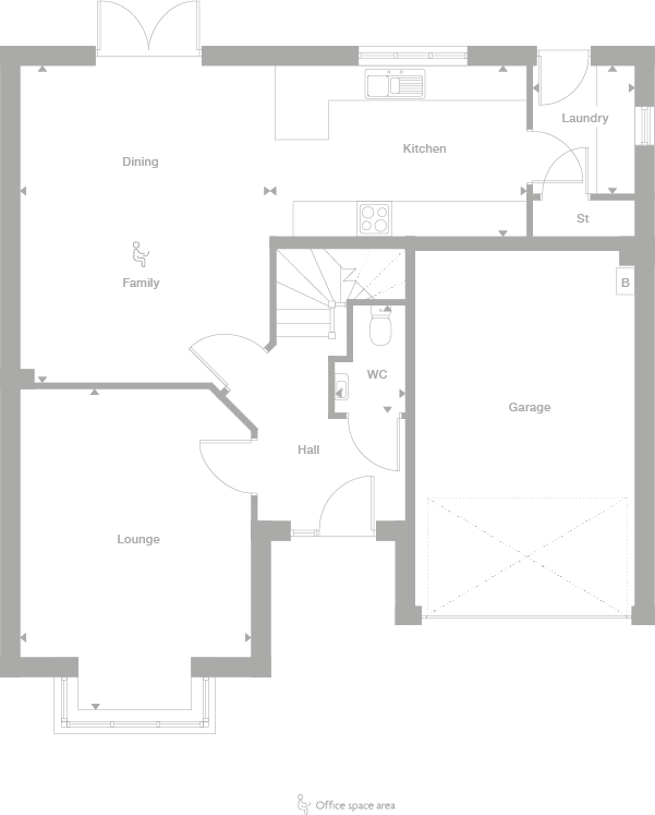 2D floor plan
