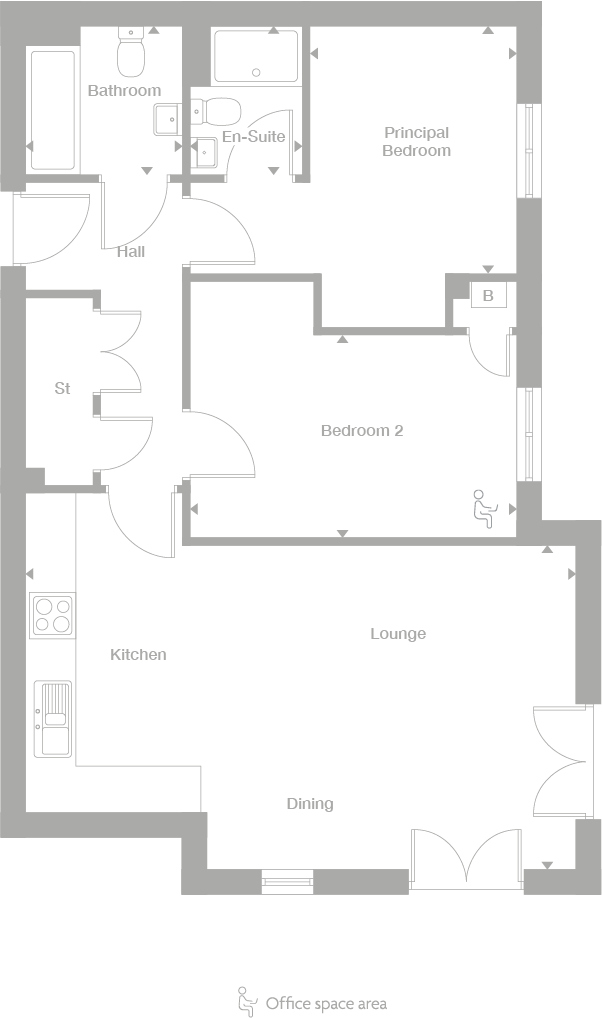 2D floor plan