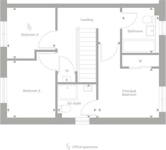 2D floor plan