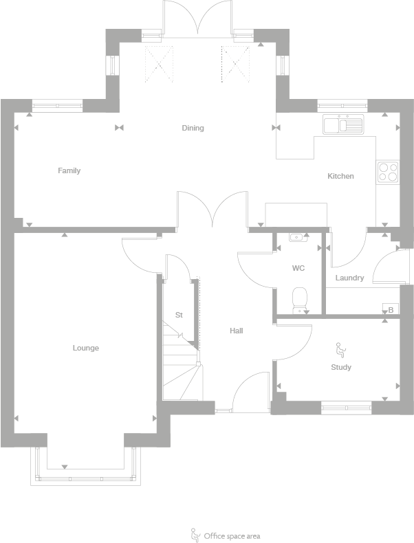2D floor plan