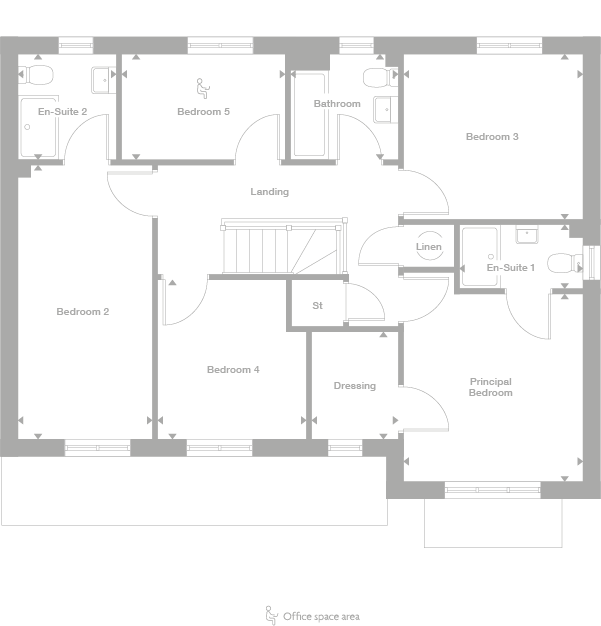 2D floor plan