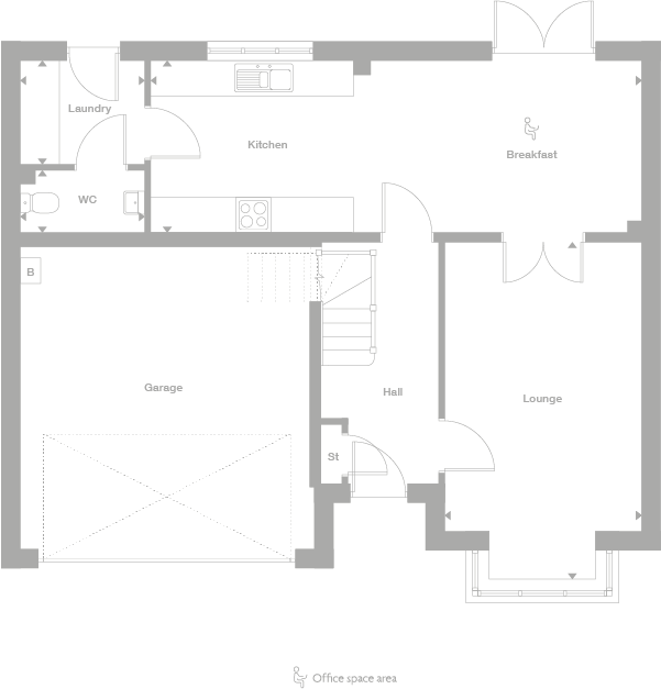 2D floor plan