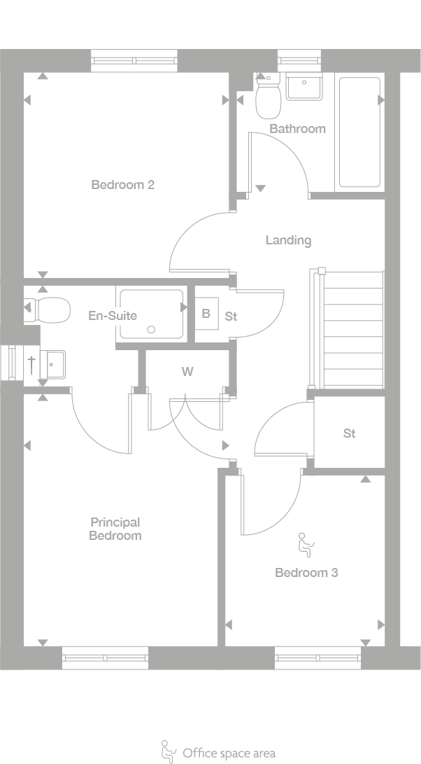 2D floor plan