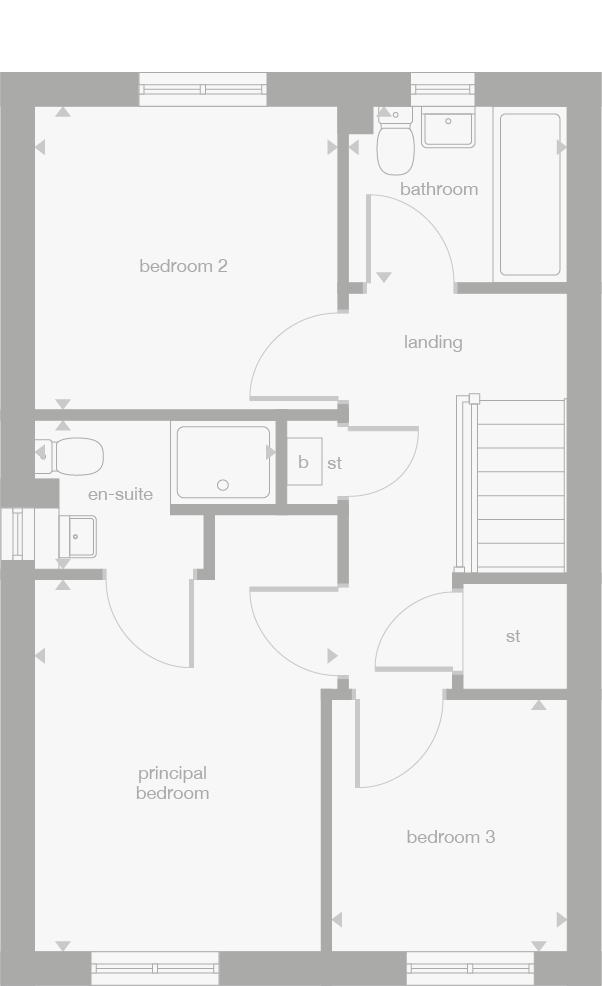 2D floor plan